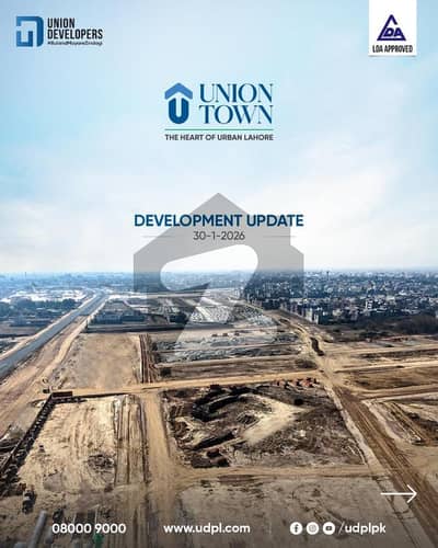 Secure a Better Tomorrow with 3 Marla Plot in Union Town on 2.5 Year Installment Plan