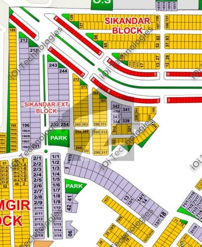 1 kanal plot for sale in sikander block