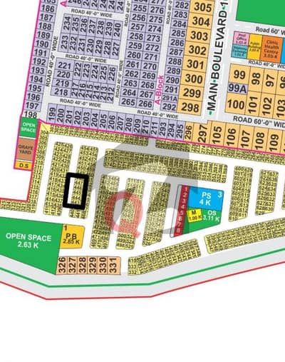 5 Marla Plot Available for Sale in Q Block LDA City Lahore