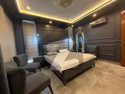 735 sqft Full Furnished Flat Available For Rent Sector E Bahria Town Lahore