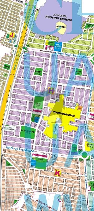 Kanal Plot For Sale Phase 9 Prism DHA Lahore