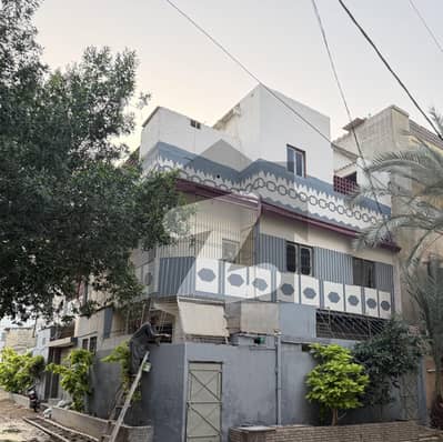 3 side corner house for sale in korangi p&t society