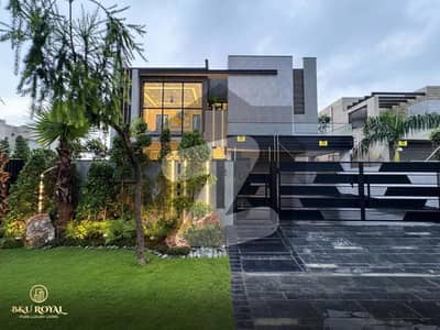 1 Kanal Brand New Modern Architectural Masterpiece House For Rent