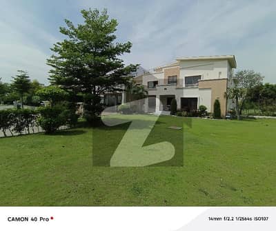 100% ORIGINAL Picture 3 Kanal Brand New With Pool Luxury Modern Design With 25kv Solar Most Beautiful Facing Golf Sami Furnished Bungalow For Rent At Prime Location Of DHA Raya Lahore