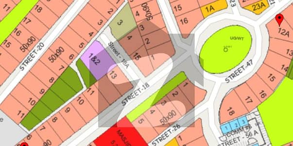 Top Heightened Plot In Sec C, Including Corner DHA 5