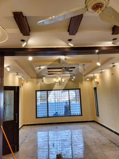 40x80 Marble Flooring Separate Gate Ground Portion Available On Rent In I-8