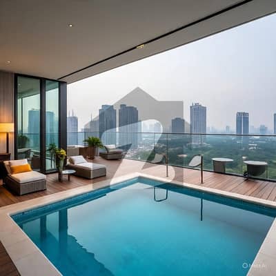 4-Bedroom Duplex Penthouse with Pool on Sale in DHA Phase 2-Best Project