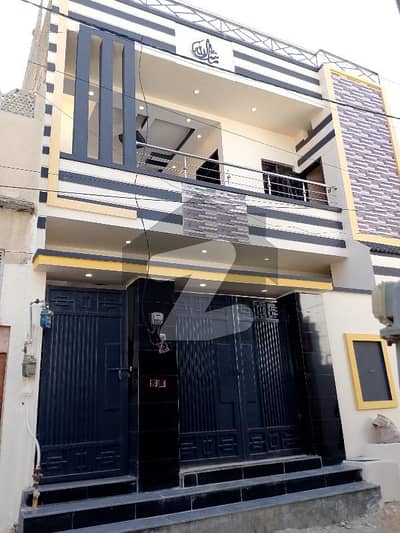Brand New Ground Plus 1 House Available For Sale In North Karachi Sector 5A3 Near 2 Minute Chowring
