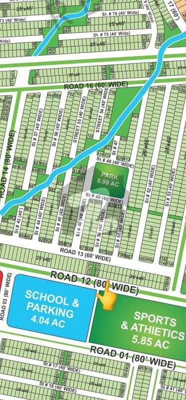 بحریہ ٹاؤن - پریسنٹ 12 بحریہ ٹاؤن کراچی,کراچی میں 5 مرلہ رہائشی پلاٹ 60.0 لاکھ میں برائے فروخت۔