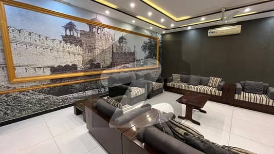 Dha Phase 6 G 1kanal 7 Bed rooms Furnished house with Basement rent 550k