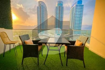 Elysium Mall Islambad opposite to Centures Mall Corner 2 bedroom Fully furnished Apartment Available For sale beautiful location