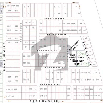 Regi model town zone 4 sector d-3 kanal plot