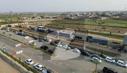 8 Marla Commercial Plots for Sale on main pine avenue Road Lahore in Etihad Town Phase 3 Lahore