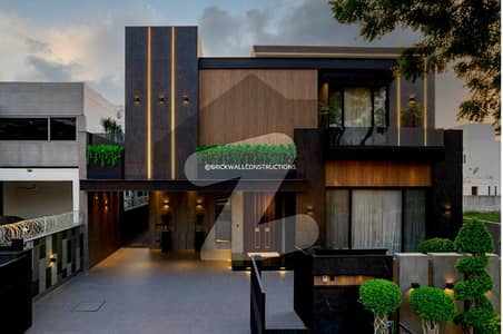 10 Marla Top Quality Build Luxurious Beautiful Modern Design Villa Fully Furnished With Basement For Sale In DHA Lahore Phase 7 Prime Location