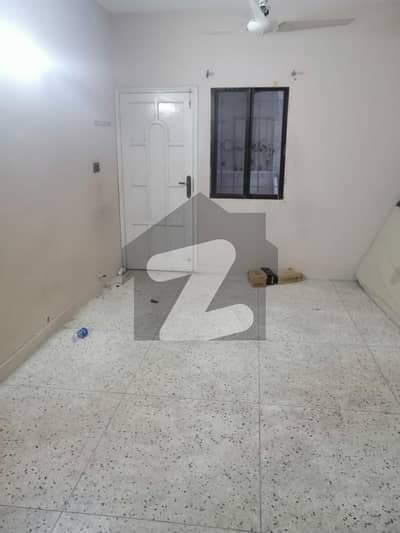Clifton block 9  2 apartment drining room lounge kitchen small project without lift fourth floor on water problem line water best security parking facing road opposite forum shopping Mall rent 100000/=