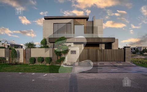 Hot Deal! 1 Kanal Lawn + 1 Kanal Covered Ultra Modern Luxury House Available For Sale In DHA Phase 7