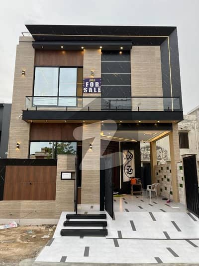 5 Marla Brand New Modern Design House For Sale In DHA Rahber sector 2 H block