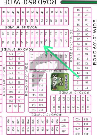 10 marla residential plot 101 B3