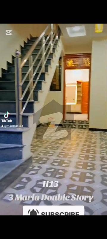 ایچ ۔ 13 اسلام آباد میں 4 کمروں کا 4 مرلہ مکان 1.35 کروڑ میں برائے فروخت۔