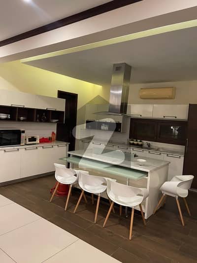 3Bed Drawing Dining Brand New 1st Floor With Roof Banglow Portion Available For Rent Prim e Location In DHA Karachi