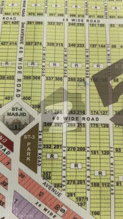 Corner 120 sq. yd Vip Location Plot Block 5 Saadi Garden