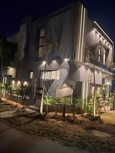 DHA RAHBAR PH 11 SECTOR 2 5 Marla Corner Modern House Ready For The Sale Lush Green Belt Area 2 Side Open