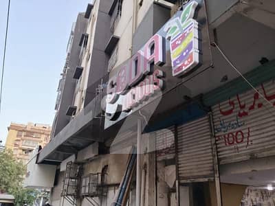 SIDE ROAD SHOP FOR RENT IN HUANDI CITY BLOCK 17 GULISTAN-E-JAUHAR KARACHI