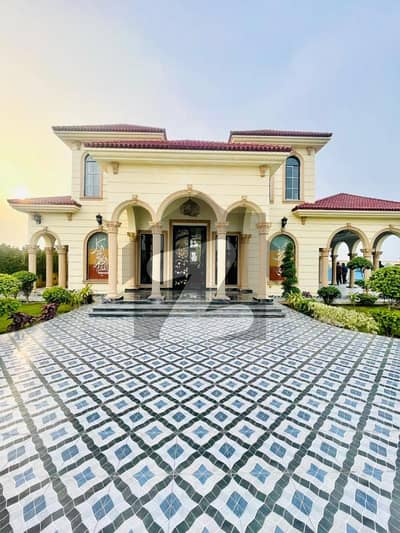 4.5-Kanal Fully Furnished Farmhouse In A High-Status Gated Community, Barki Road Lahore Cantt Your Perfect Home Awaits With ?"