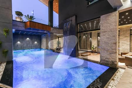 2 kanal Brand New Fully Furnished With Pool A Plus Construction Modern Design Bungalow For Sale In DHA Phase 6 Lahore