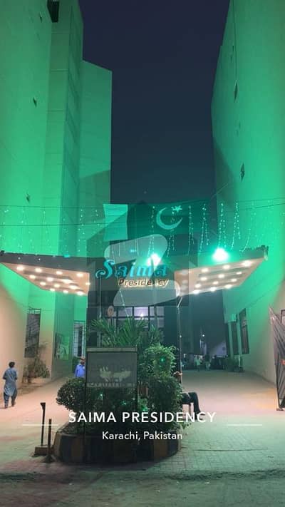 Falt for rent 2 bad DD saima presidency karachi