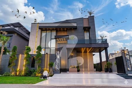 One Kanal Brand New Luxury Ultra-Modern Design Most Beautiful Bungalow 2 Servant Quarter In Basement For Sale At Prime Location Of DHA Lahore Near To Park & DHA Raya Fairways Commercial.