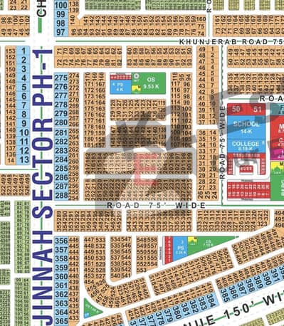 E Block Corner plot for sale good location reasonable prices back to khunjrabad road