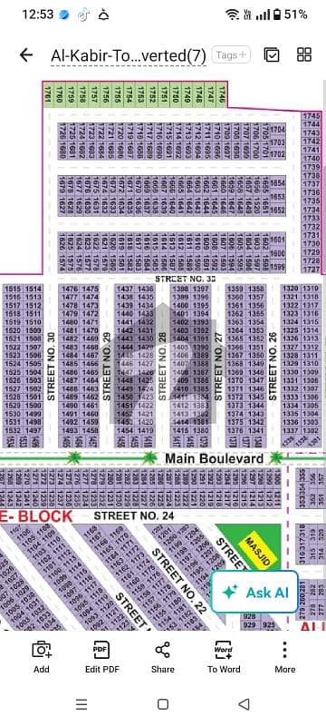3 Marla Plot For Sale Block E