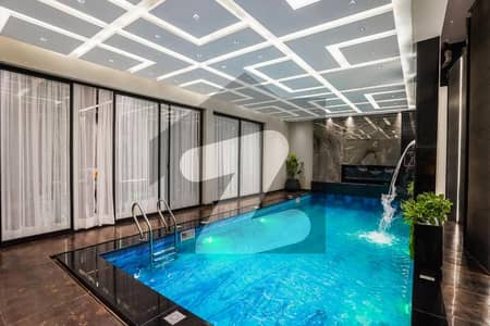 1 KANAL BRAND NEW FULLY FURNISHED FULL BASEMENT ULTRA MODERN DESIGN FOR SALE IN DHA PHASE 6 HOT LOCATION