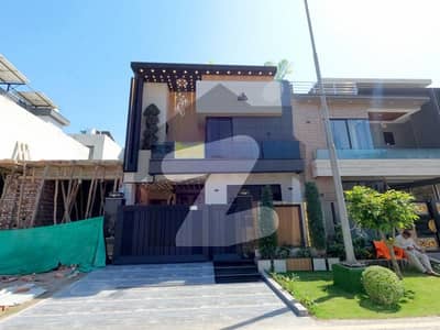 Brand New 5 Marla House With BBQ System On Roof For Sale In Tulip Overseas Block Park View City Lahore