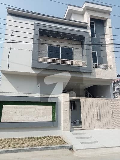 4.5 Marla corner double story brand new house on very hot location A block Bismillah housing scheme