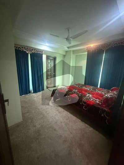 1035 Sq. Yards Beautifully Maintained Two Bedroom (TV-Lounge) Apartment, Available For Rent, In Block-C, TopCity-1, Islamabad.