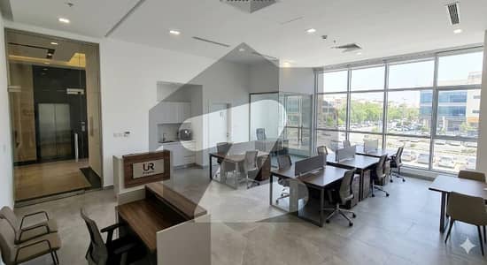 1200 Sqft Semi-Furnished Office for Rent in Small Shahbaz, DHA Phase 6