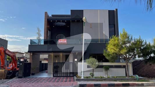 Back Lawn | 12 Marla Brand New Modern House For Sale Bahria Town Phase 8 Overseas 7 RWP