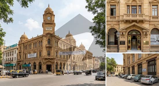 آئی آئی چندڑیگر روڈ کراچی میں 2 کنال Studio دفتر 13.2 لاکھ میں کرایہ پر دستیاب ہے۔