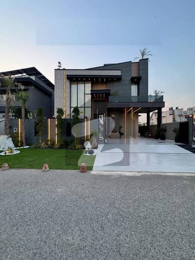 Facing Park Full Basement Fully Furnished Brand New 20 Marla Top Location Bungalow With Solar And Lift Is Available In The Best Block Of DHA Lahore Near.