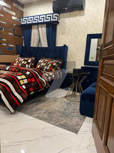 5 marla fully furnished upper portion available for rent in cc block bahria town lahore