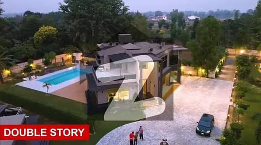 Personal 13 Kanal Ultra Luxury Furnished Double Storey Farm House For Sale In Bedian Road
