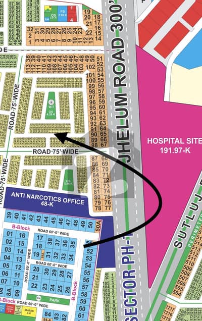 ایل ڈی اے سٹی ایل ڈی اے روڈ,لاہور میں 5 مرلہ رہائشی پلاٹ 46.0 لاکھ میں برائے فروخت۔