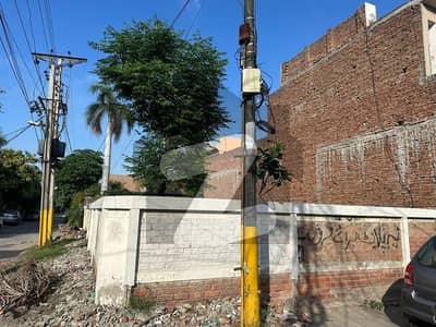 6 Marla Corner Plot in Muslim Town B-block Sargodha Road