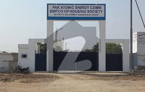 پاکستان اٹامک انرجی کمیشن سوسائٹی سکیم 33 - سیکٹر 52-اے,سکیم 33,کراچی میں 10 مرلہ رہائشی پلاٹ 1.15 کروڑ میں برائے فروخت۔