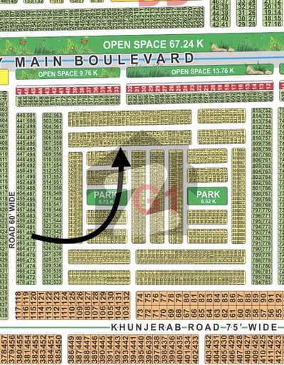 Block G1 5 Marla Plot For Sale