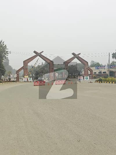 10 Marla Corner Plot On 50ft Road For Sale Punjab Block Chinar Bagh