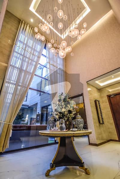 4 Kanal Brand New Corner Full Basement Full Furnished With Home Theater Lift Gym Snooker Modern Bungalow 4 Kanal House For Sale In Phase 5