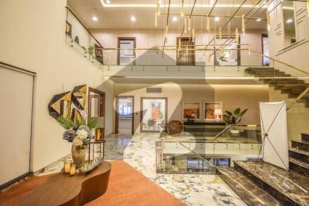 100% Original 2 Kanal Brand New Luxury Ultra-Modern Design Most Beautiful Full Basement Fully Furnished Swimming Pool Bungalow For Sale At Prime Location Of Dha Lahore Phase 5